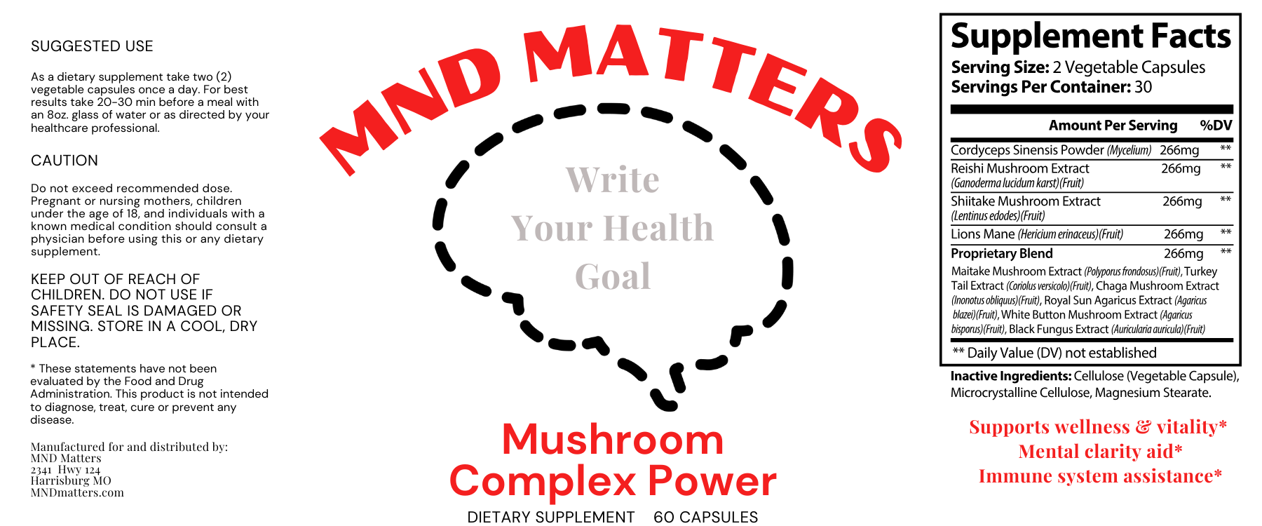 Mushroom Complex Power